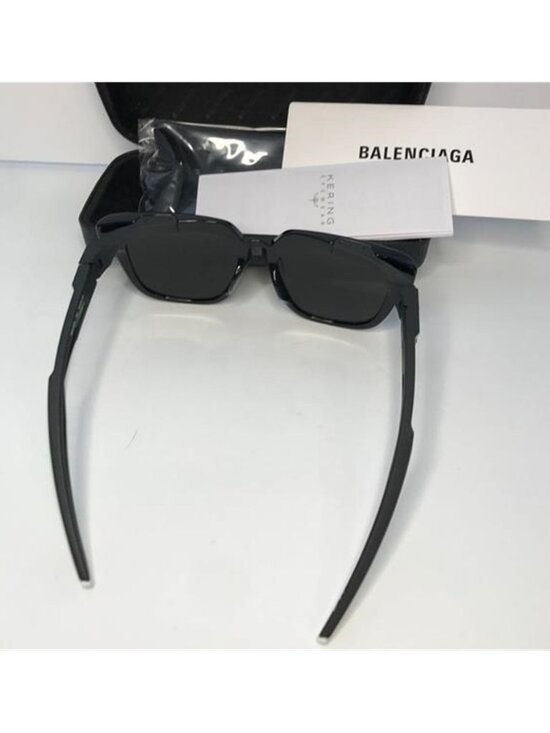 BALENCIAGA UNISEX SQUARE/RECTANGLE BLACK GREEN GREY FASHION DESIGNER EYEWEAR